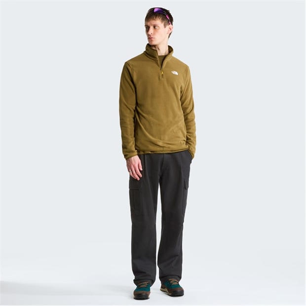 Caraway Seed - The North Face - 100 Glacier Quarter Zip Fleece Mens