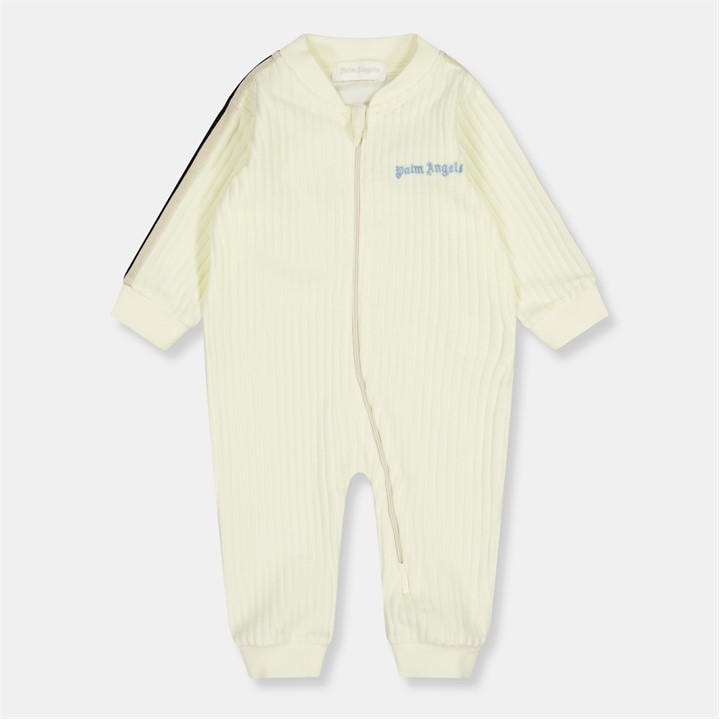 Palm Angels  Kids Cream ' Cord Logo Onesies in Size 6 - 9 Months, Sports Direct