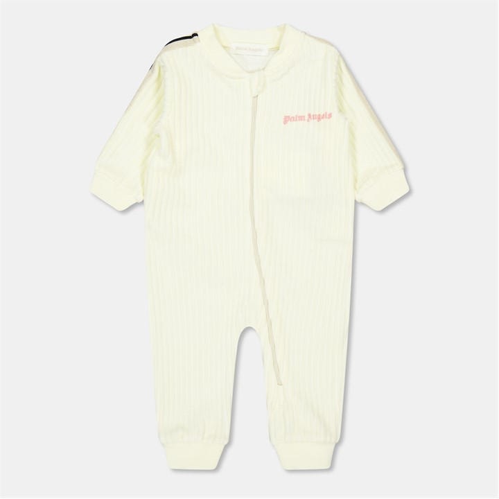 Palm Angels  Kids Cream ' Cord Logo Onesies in Size 6 - 9 Months, Sports Direct