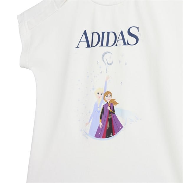 White/Dark Blue - adidas - Kids' Top and Trouser Set