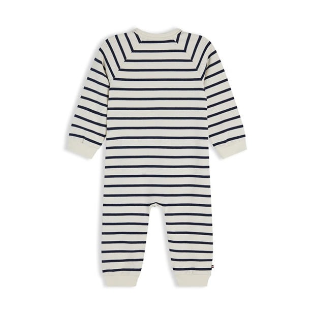 Wht Stripe YBR - Tommy Hilfiger - Unisex Kids' Onesies