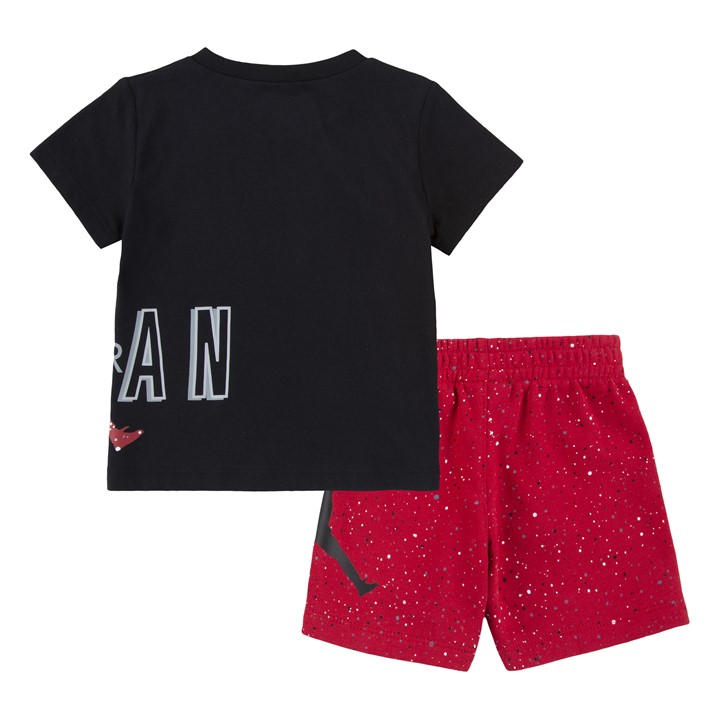 Air Jordan Boys Red Fleece Jogger Shorts, Sports Direct