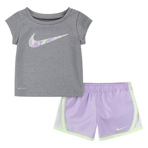 Nike - Kids' Printed Club Tempo Top and Skirt Set