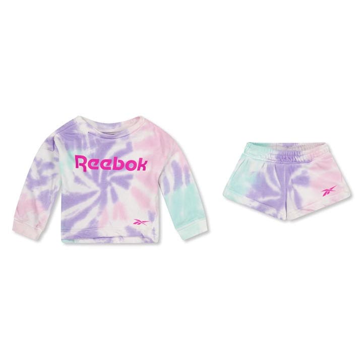 Reebok Girls  Kids' Swirl T-Shirt in Size 6 - 9 Months, Sports Direct