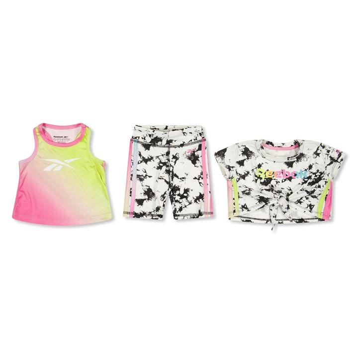Reebok Girls Black Kids' Clothing Set in Size 9 - 12 Months, Sports Direct