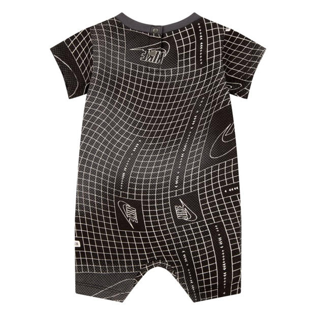 Iron Grey - Nike - Kids' Club Seasonal Romper Onesie