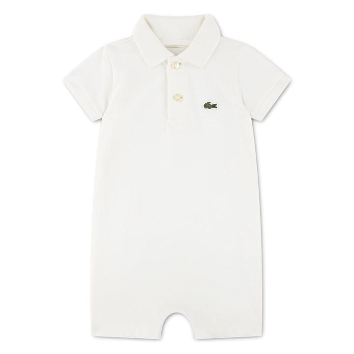 Lacoste  Kids Cream ' Onesies in Size 6 - 9 Months, Sports Direct