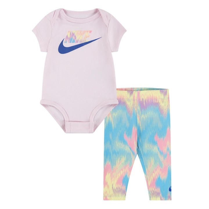 Nike Girls  Kids' Bodysuit And Legging Set in Size 0 - 3 Months, Sports Direct