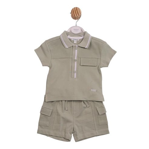Mintini Baby - Baby Polo & Short Set