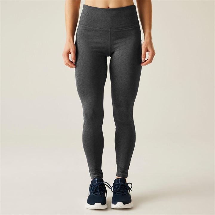 Dare 2B Women's Grey Influential Performance Leggings in Size 18, Sports Direct