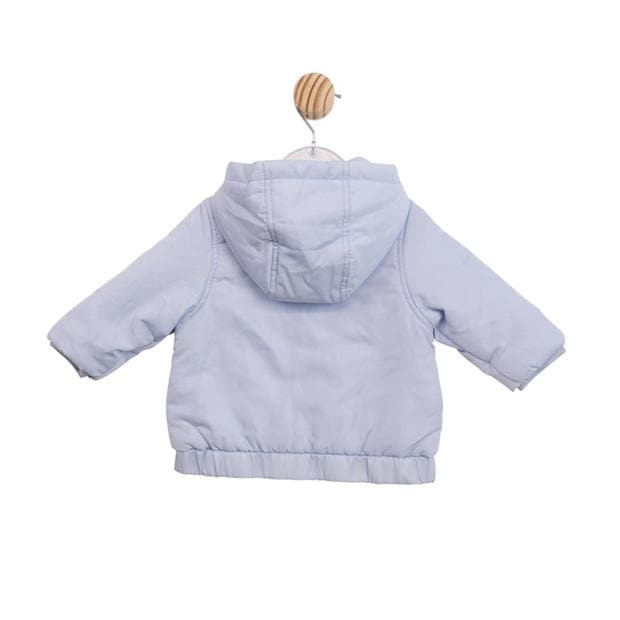 Blue - Mintini Baby - Baby Quilted Jacket
