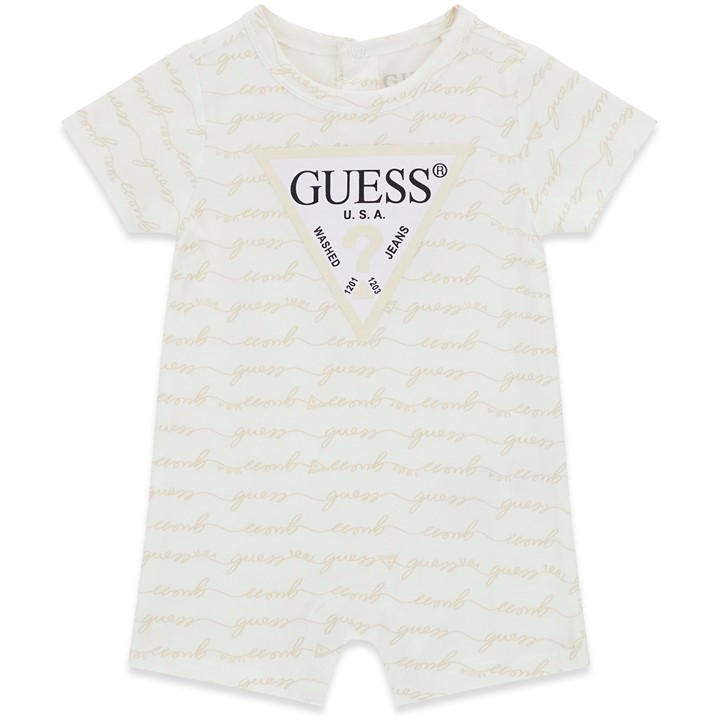 Guess  Kids Cream ' Shorties in Size 9 - 12 Months, Sports Direct