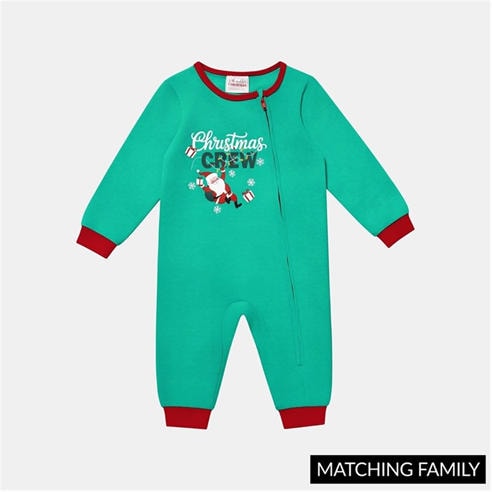 The Spirit Of Christmas - Baby Christmas Family Cotton Sleepsuit