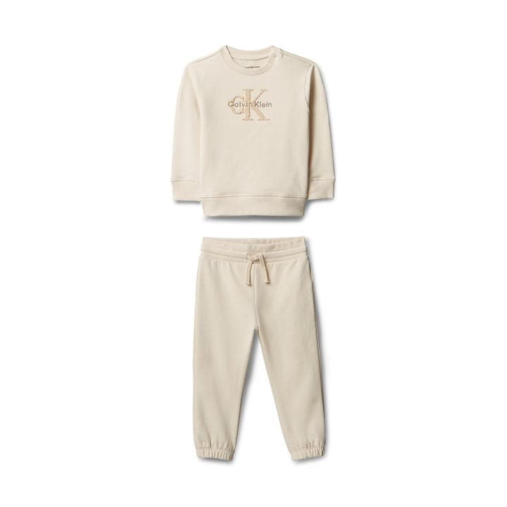 Calvin Klein  Kids Beige ' Pyjama Set, Sports Direct