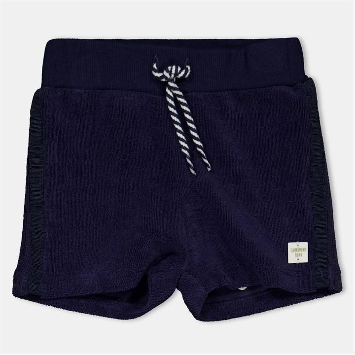 Carrement Beau  Kids Blue ' Jersey Jogger Shorts in Size 0 - 6 Months, Sports Direct