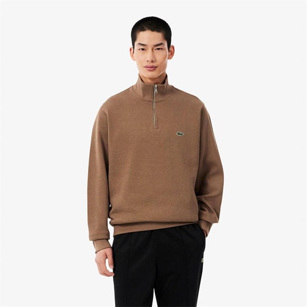 Cookie SIX - Lacoste - Men's Quarter-Zip Fleece Top