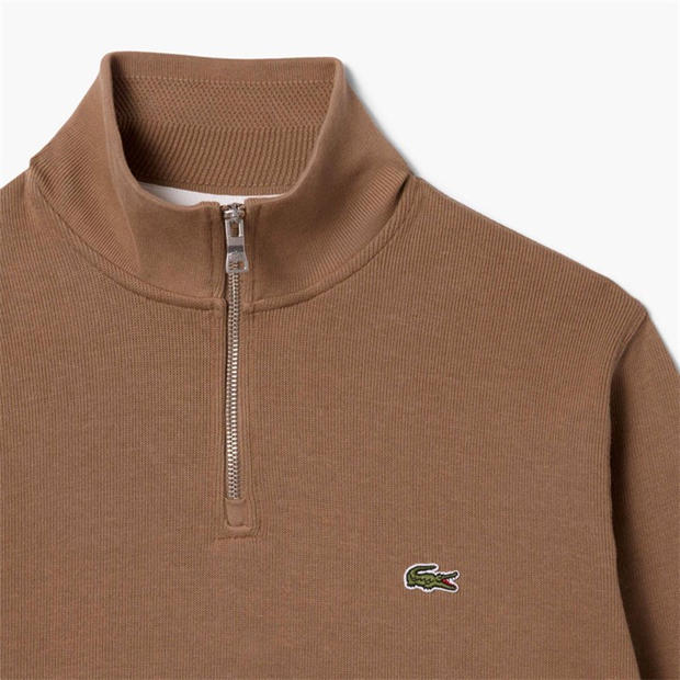 Cookie SIX - Lacoste - Men's Quarter-Zip Fleece Top