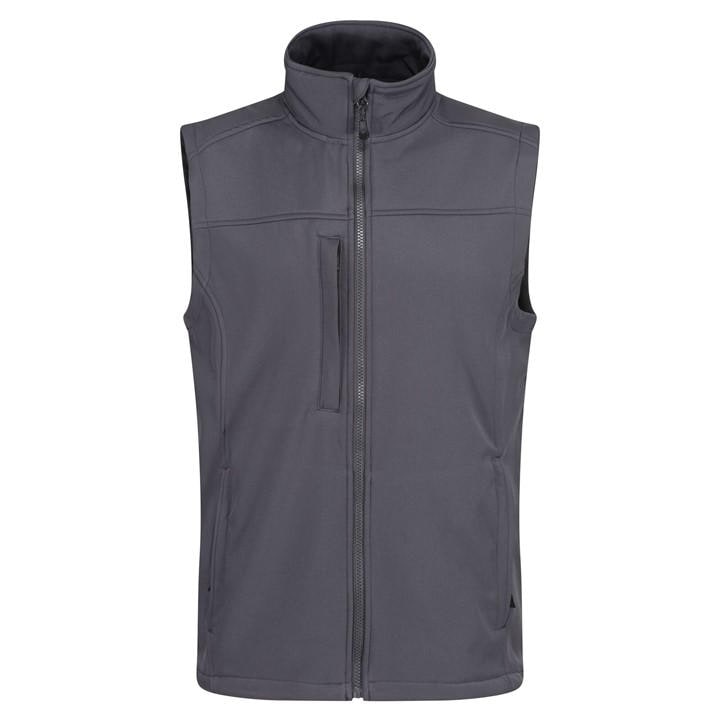 Regatta Men's Grey Flux Softshell Bodywarmer in Size 3XL, Sports Direct
