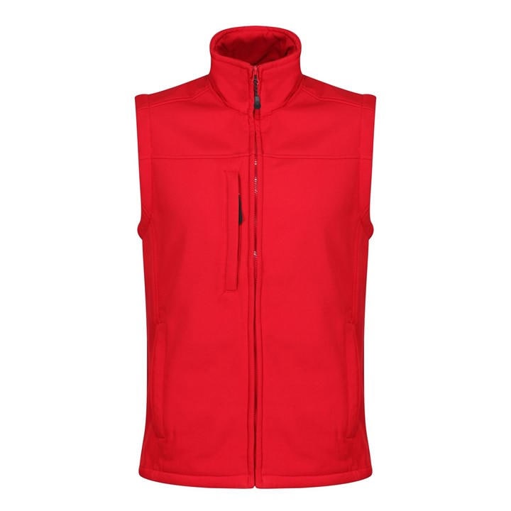 Regatta Men's Red Flux Softshell Bodywarmer in Size 3XL, Sports Direct