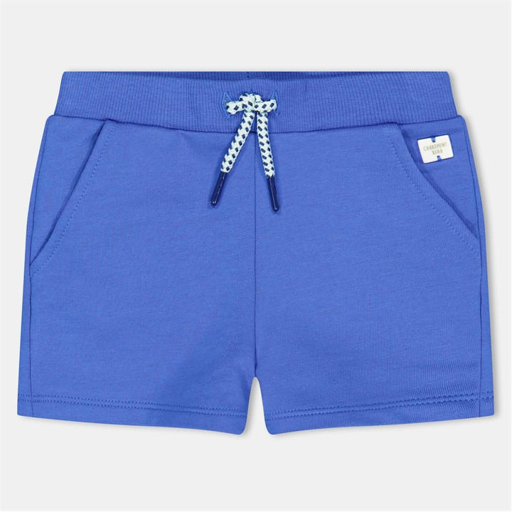 Carrement Beau  Kids Blue ' Jersey Jogger Shorts in Size 3 - 6 Months, Sports Direct