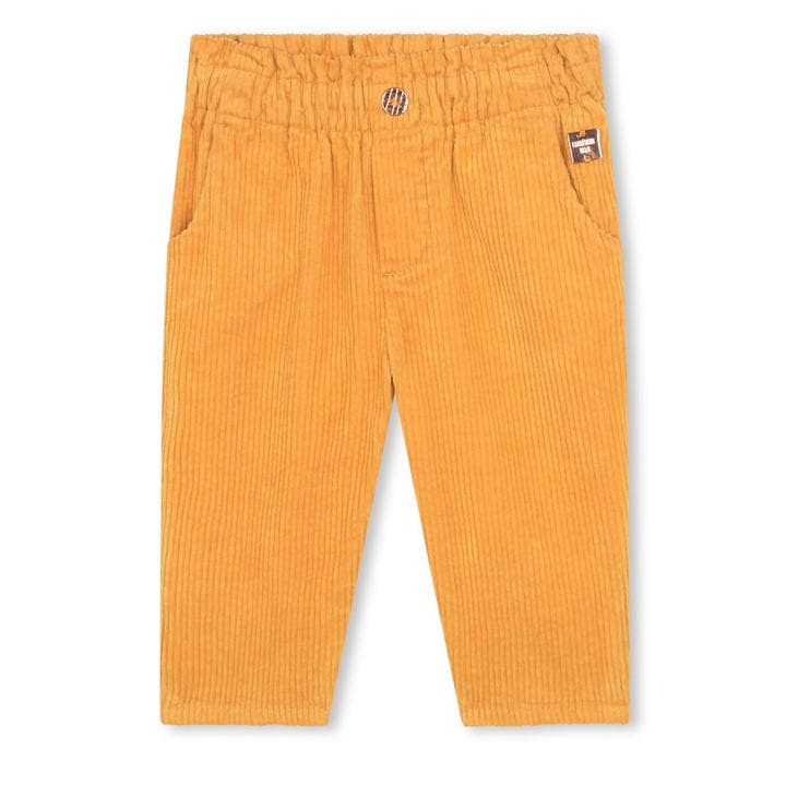 Carrement Beau  Kids Orange ' Straight Leg Trousers in Size 6 - 9 Months, Sports Direct