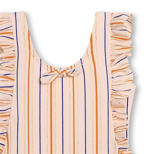 Apricot - Carrement Beau - Unisex Kids' Scoop Neck Swimsuit