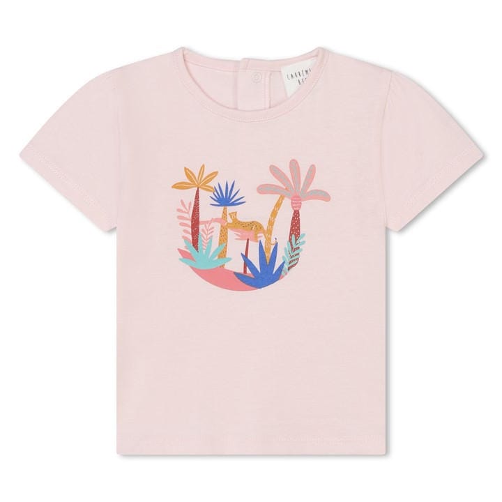 Carrement Beau  Kids Pink ' Regular Fit T-Shirt in Size 6 - 12 Months, Sports Direct