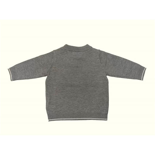 Grey Marl - Pretty Green - Kids' Top and Trouser Pyjama Set