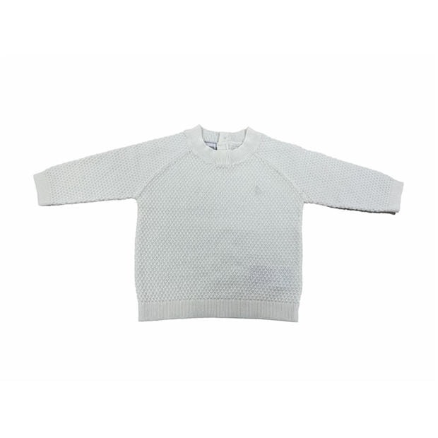 Off White - Jack Wills - Kids Pointelle Cotton Long Sleeve Pyjama Set