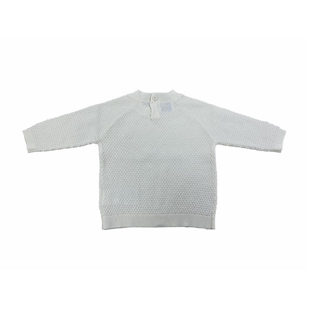 Off White - Jack Wills - Kids' Pointelle Cotton Long Sleeve Pyjama Set