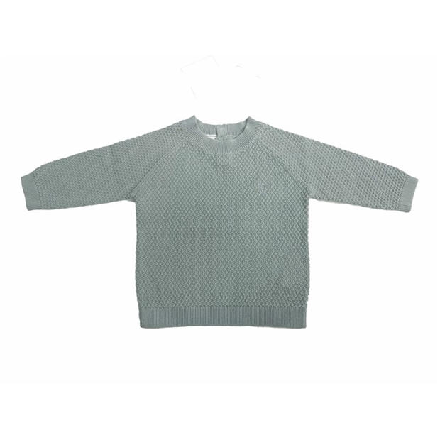 Baby Blue - Jack Wills - Kids' Pointelle Cotton Long Sleeve Pyjama Set