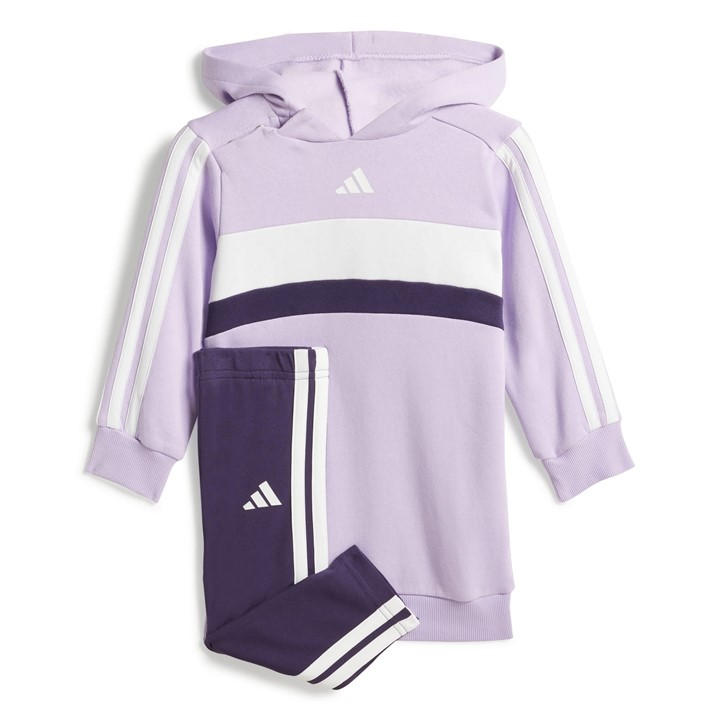 Adidas Boys Purple Kids' Fleece Tracksuit in Size 12 - 18 Months, Sports Direct