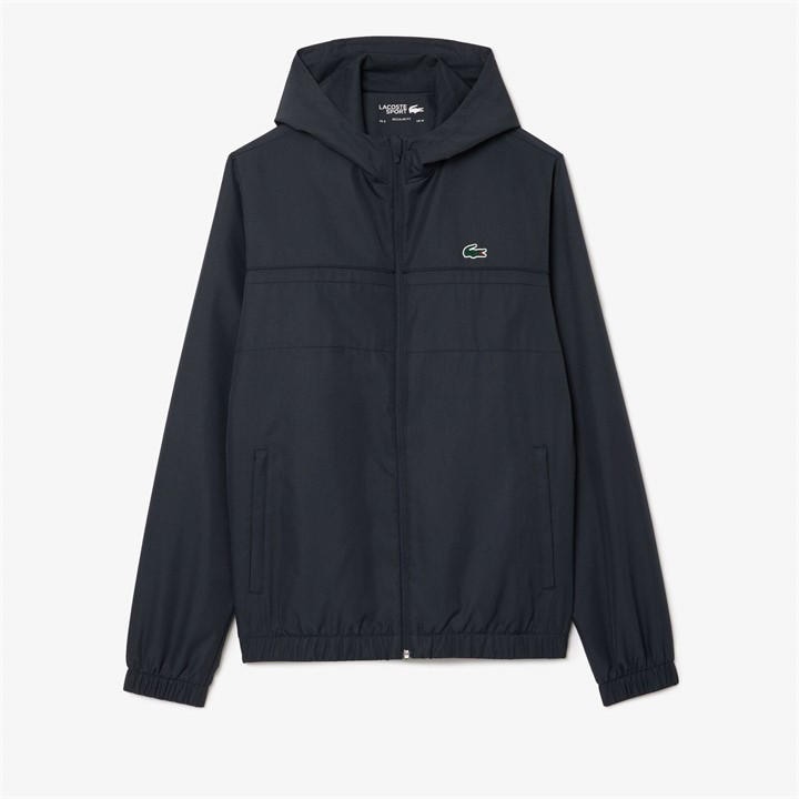 Lacoste Men's Grey Full-Zip Track Jacket in Size XL, Sports Direct