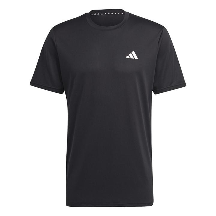 Adidas Men's Black Training Essentials Base T Shirt in Size 2XL, Sports Direct