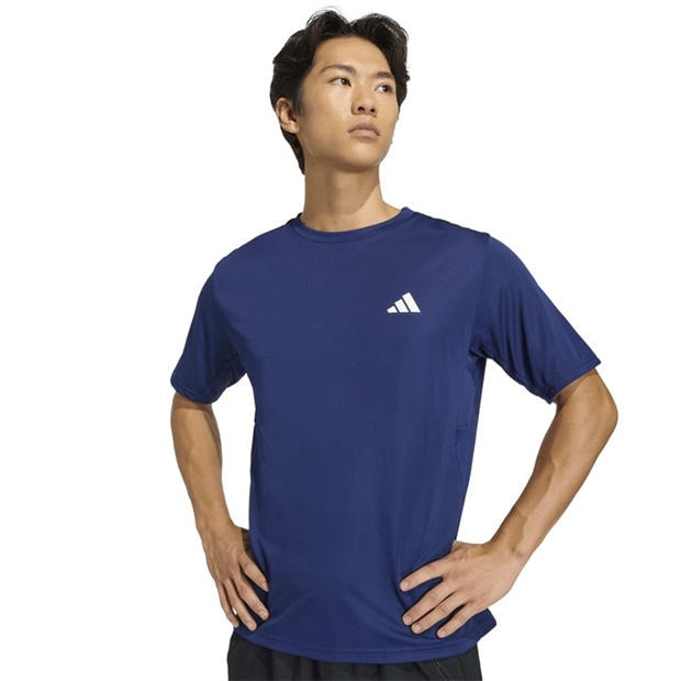 Navy - adidas - Training Essentials Base T Shirt Mens
