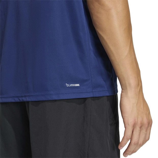 Navy - adidas - Training Essentials Base T Shirt Mens