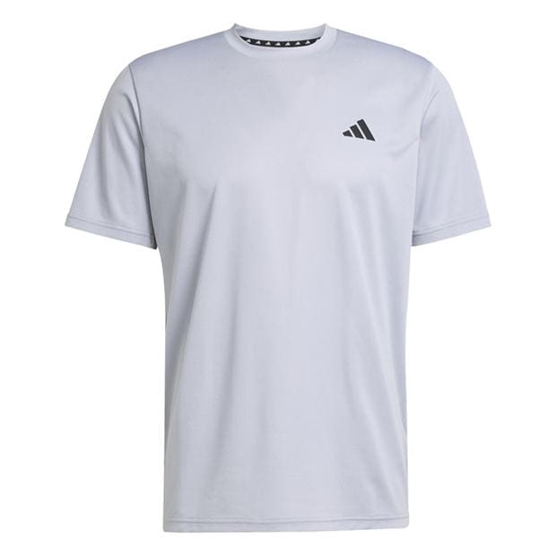 Halo Silver/Blk - adidas - Training Essentials Base T Shirt Mens