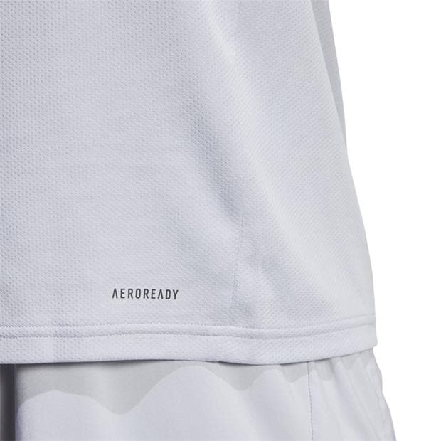 Halo Silver/Blk - adidas - Training Essentials Base T Shirt Mens