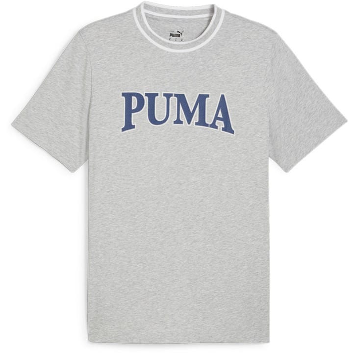 Puma Men's Grey Squad Big Graphic Regular Fit T-Shirt in Size XS, Sports Direct