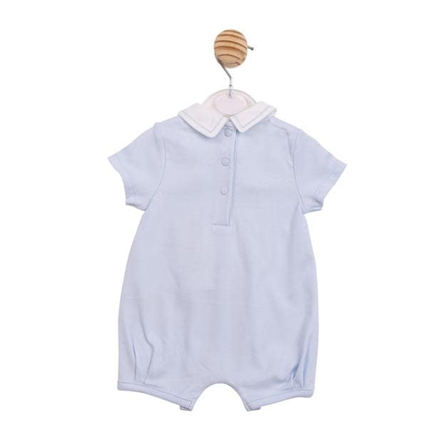 Blue - Mintini Baby - Baby Romper