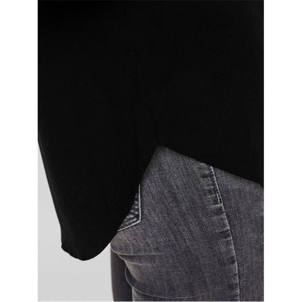 Черно - Vero Moda - Women's VM Short Sleeve Blouse