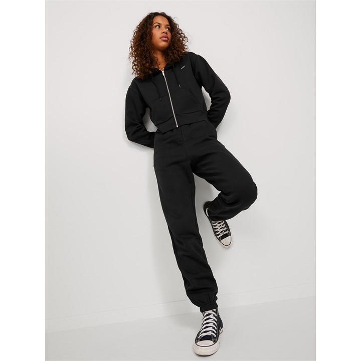 Jjxx Women's Black Abbie Closed Hem Jersey Joggers in Size 8, Sports Direct