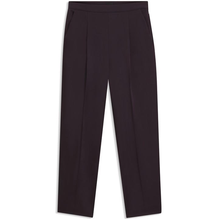 Boss Women's Purple Straight Leg Trousers in Size 14, Sports Direct