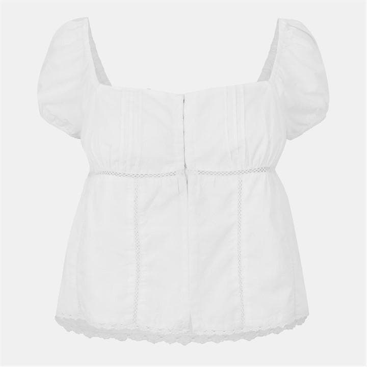 Jack Wills Women's Tie Front Top - Bright White - 14 (L) - Image 2