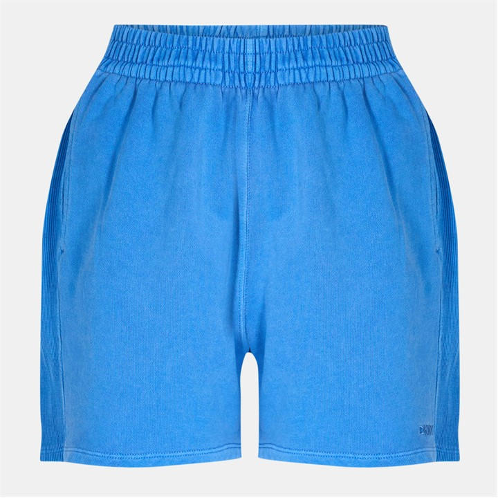 Dkny Women's Blue Terry Jersey Jogger Shorts in Size 12, Sports Direct