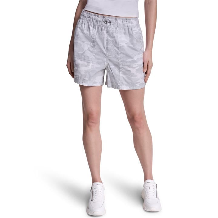 Dkny Women's Grey Cargo Shorts in Size 12, Sports Direct