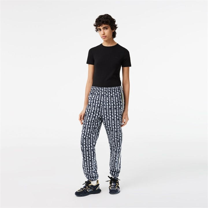 Lacoste Women's  Slim Fit Joggers in Size 8, Sports Direct