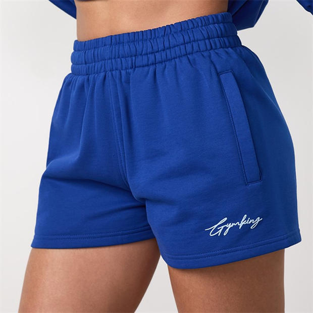 Jewel Blue - Gym King - Gym King Script Mindset Short - Jewel Blue