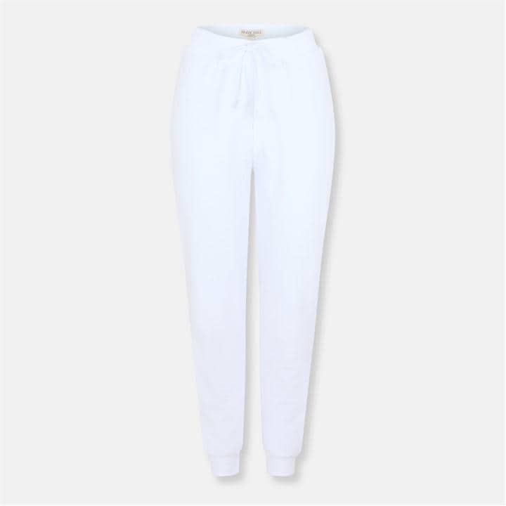 Brave Soul Women's White Wiomens Skinny Leg Jogging Bottoms in Size 12, Sports Direct