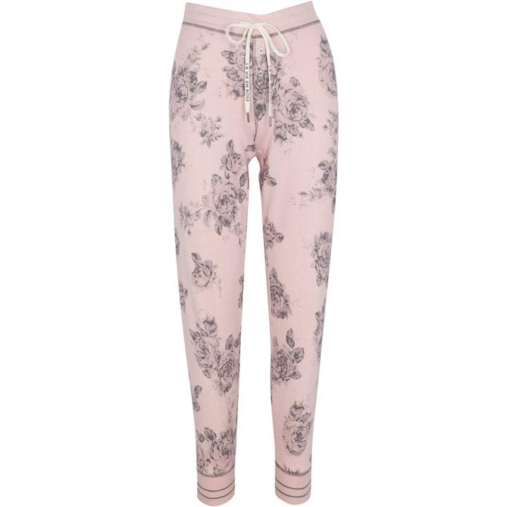 Pj Salvage Women's Pink Cuffed Pants in Size 10, Sports Direct